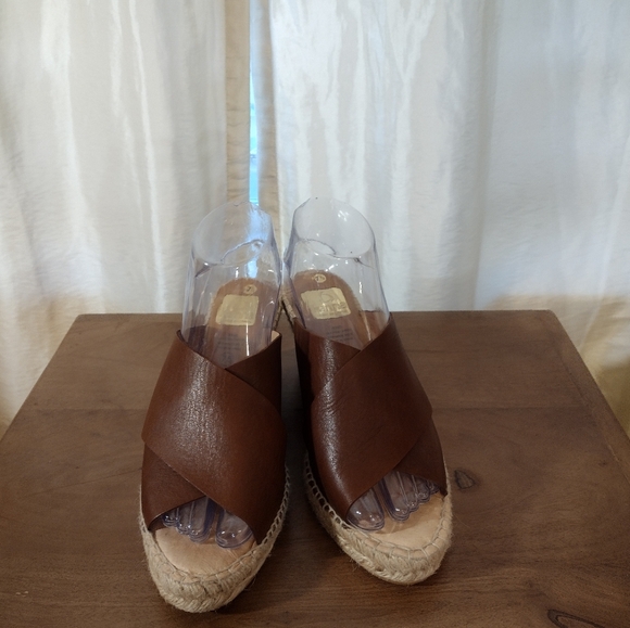 Kanna Espadrille Wedge Sandals 38 - Picture 4 of 5